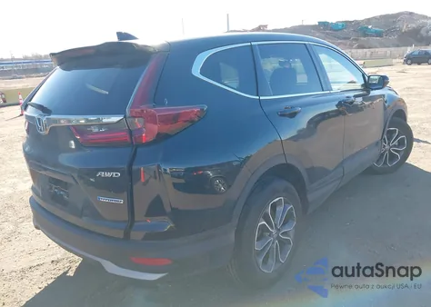 2021 Honda Cr-V Hybrid Ex-L z USA, uszkodzony, nr VIN 7FART6H8XME025687